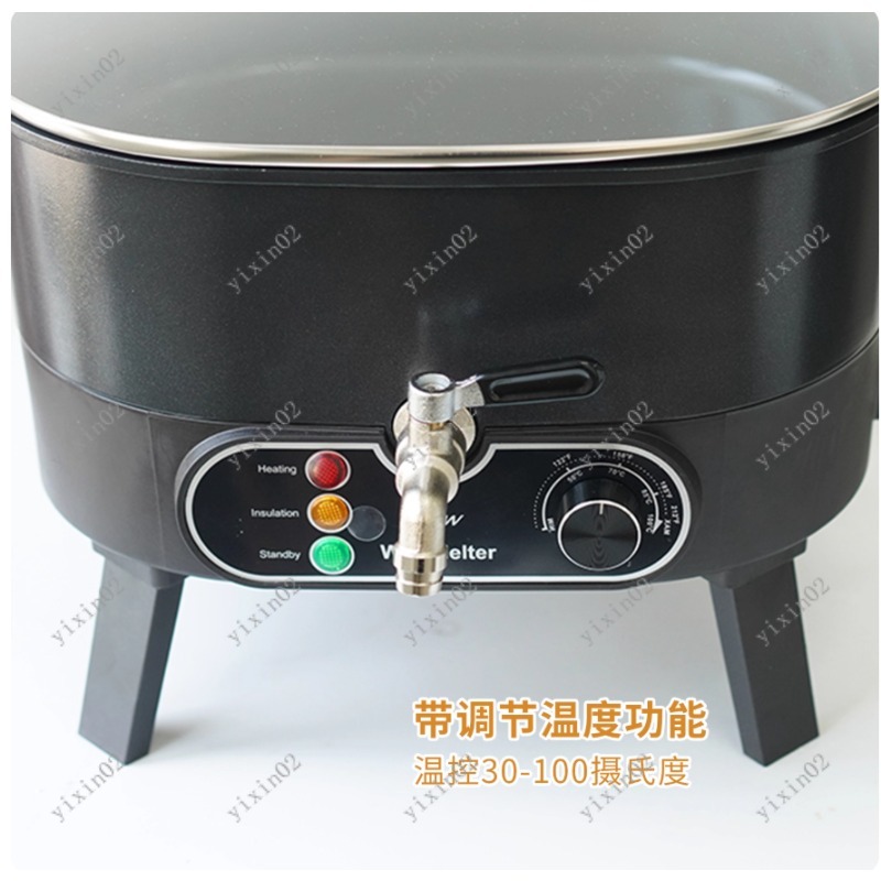 Candle Supplies Beeswax - 6L ノンスティック電気ワックスメルター プロフェッショナル DIY キット 大豆蜜蝋キャンドル製造機