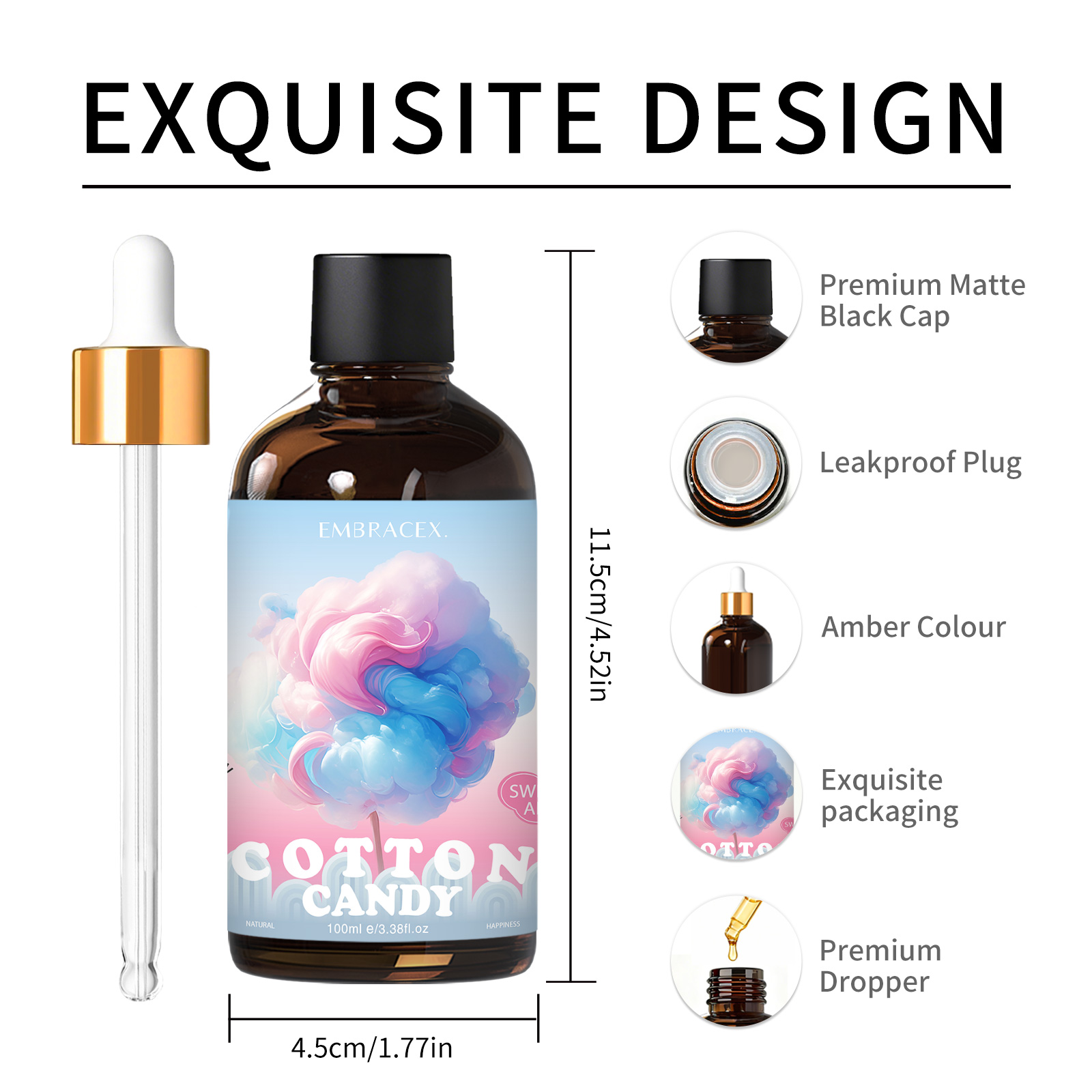 100ml コットンキャンディフレグランスオイル ディフュー - Candle Supplies Free Shipping のレビューと価格