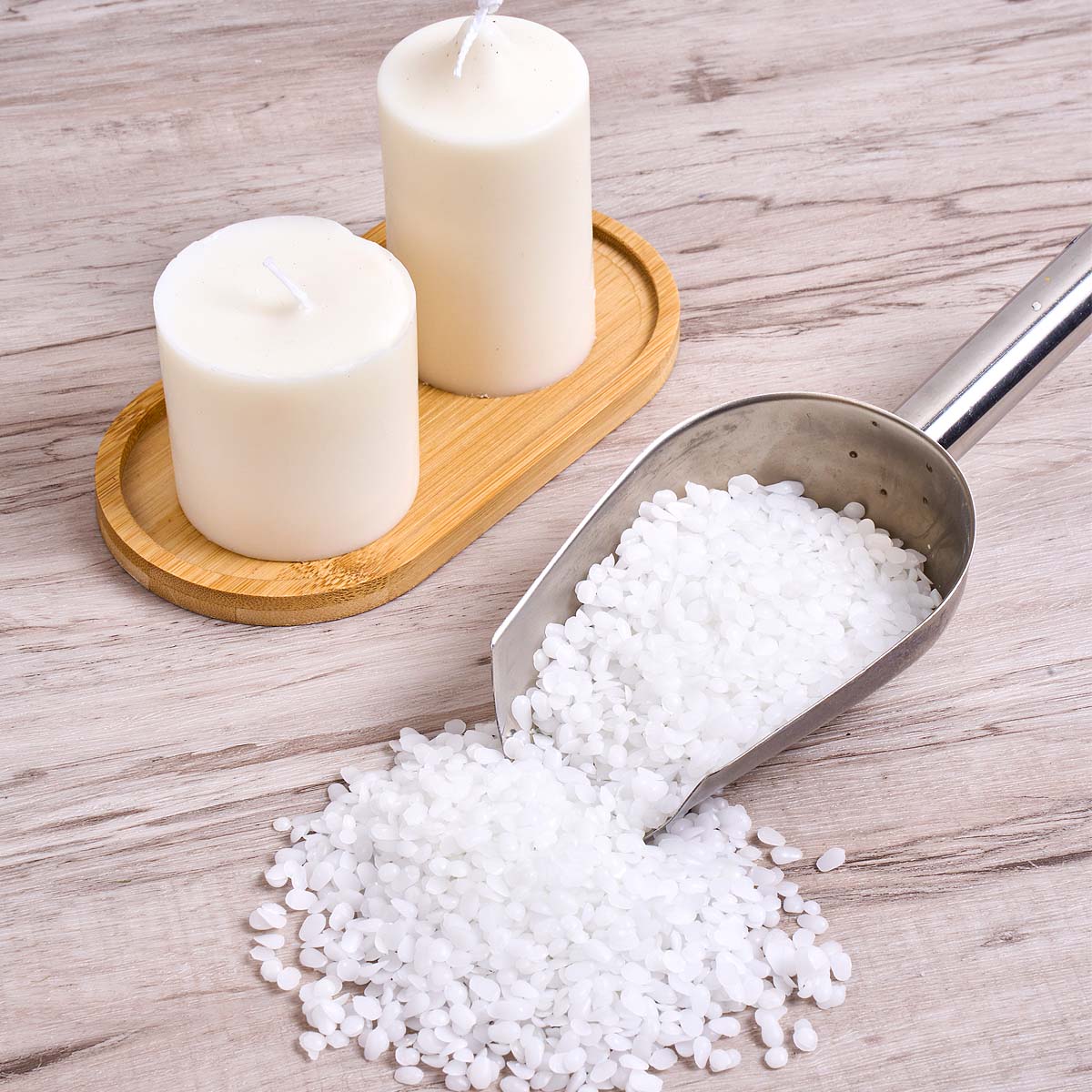 白い蜜蝋純粋な天然粒状バッグ DIY キャンドル作り材料無臭 - Candle Supplies Beeswax のレビューと価格