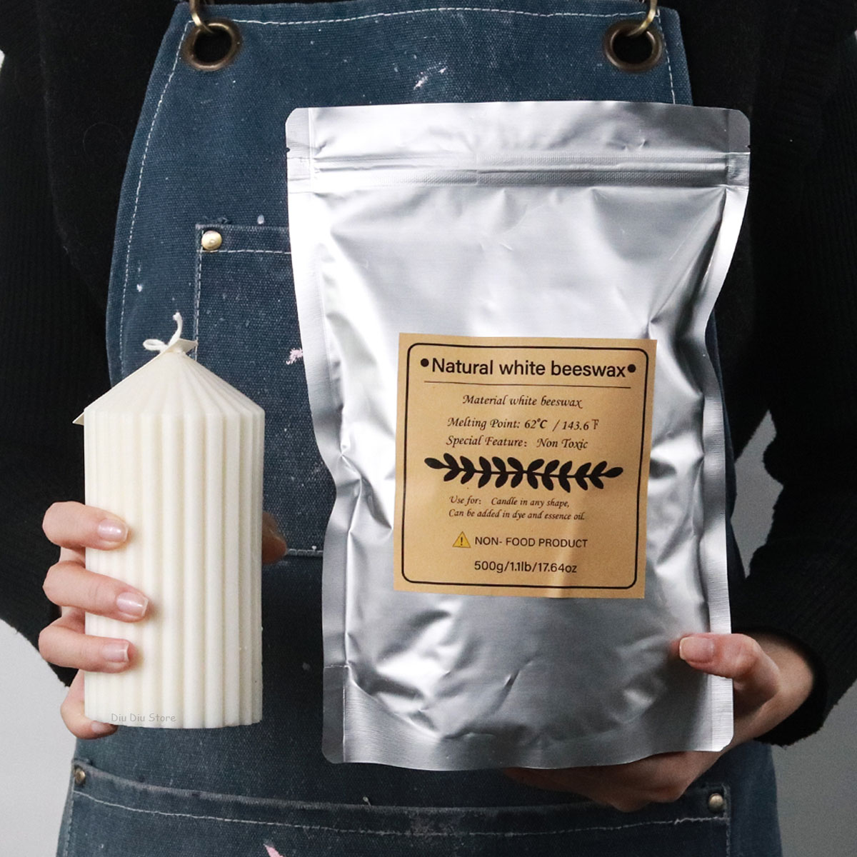 白蜜蝋純粋な天然粒状香りキャンドル材料 DIY 香りキャンド - Candle Supplies Beeswax のレビューと価格