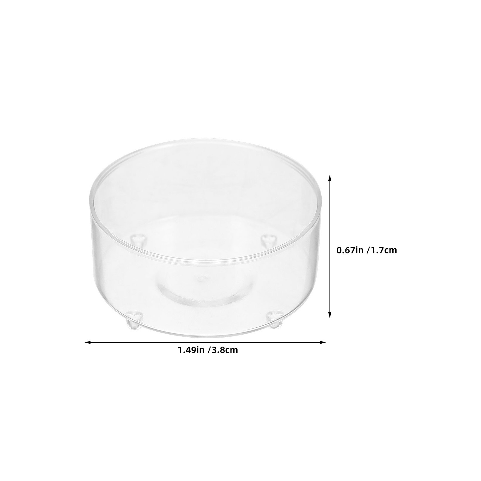 ティーライトキャンドル用プラスチックカップ50個セット 透明 - Candle Supply のレビューと価格