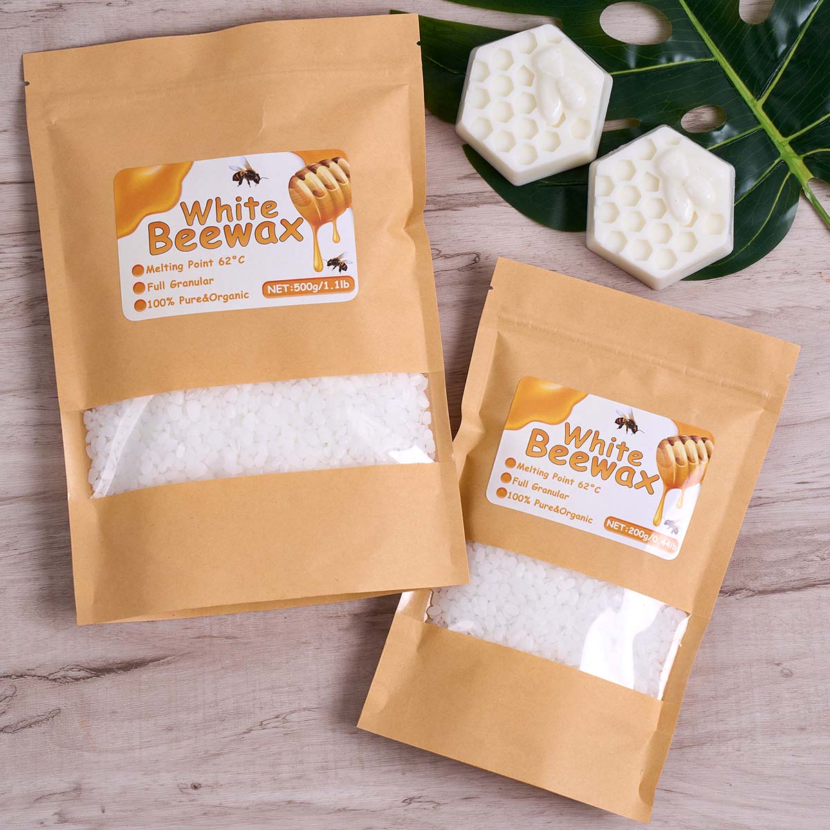 1000 グラム白蜜蝋 DIY キャンドル作成材料純粋な天然 - Candle Supplies Beeswax のレビューと価格