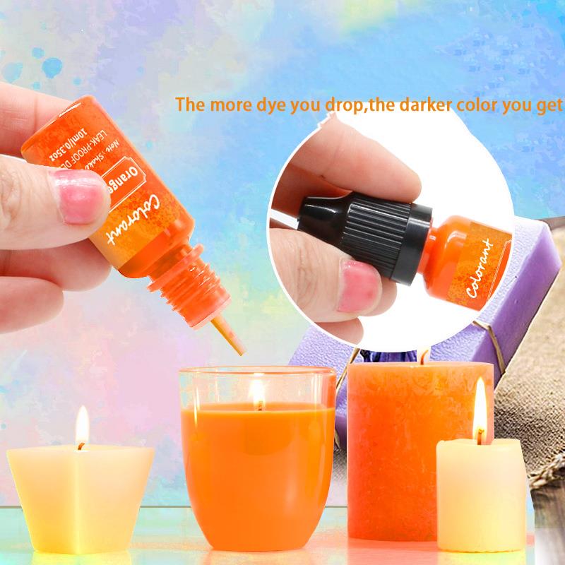 キャンドルワックス顔料着色剤,20色,10ml - Candle Supplies Beeswax のレビューと価格