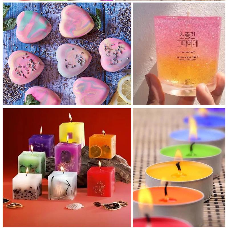 キャンドルワックス顔料着色剤,20色,10ml - Candle Supplies Beeswax のレビューと価格