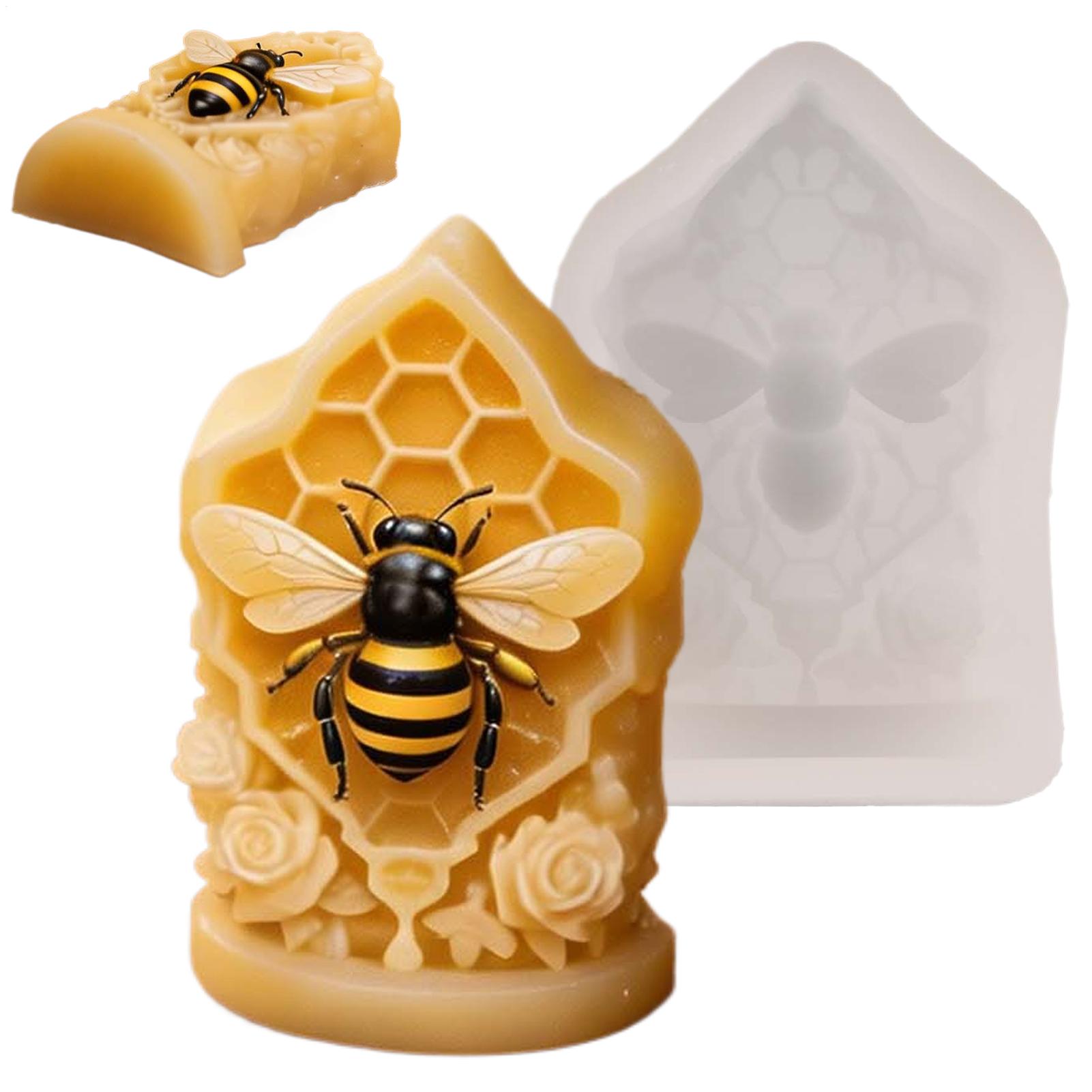 ハニカムシリコンモールド 3D ハニカム型 蜜蝋モールド 簡 - Candle Supplies Beeswax のレビューと価格