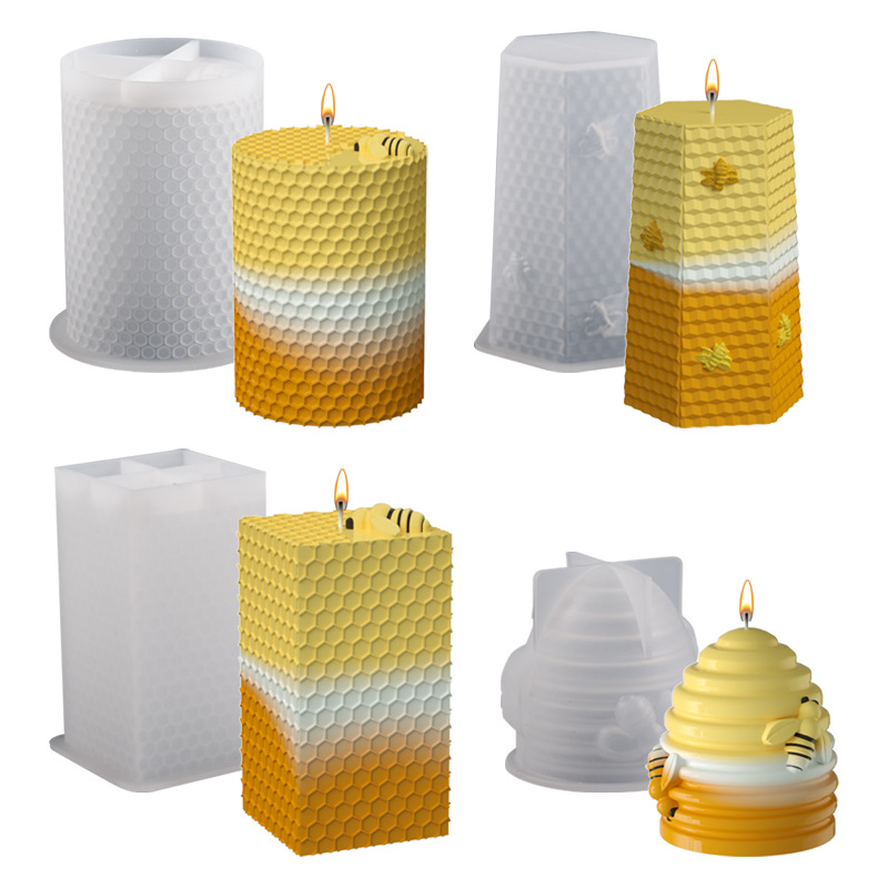3dシリコンキャンドルモールド,ハニカム形状,キャンドル製造 - Candle Supplies Beeswax のレビューと価格