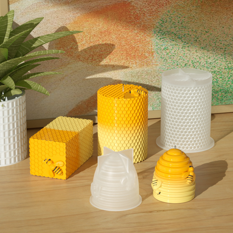3dシリコンキャンドルモールド,ハニカム形状,キャンドル製造 - Candle Supplies Beeswax のレビューと価格